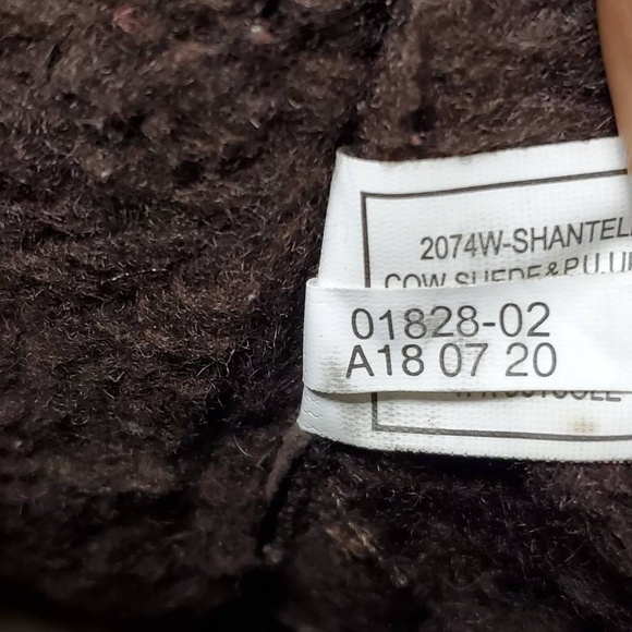Bearpaw Shantelle Women's Winter Boots Brown Suede Wool Lined Bootie Size 9 M - Picture 11 of 12